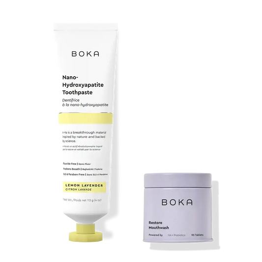 Nano-hydroxyapatite Toothpaste & Mouthwash Tablet Duo