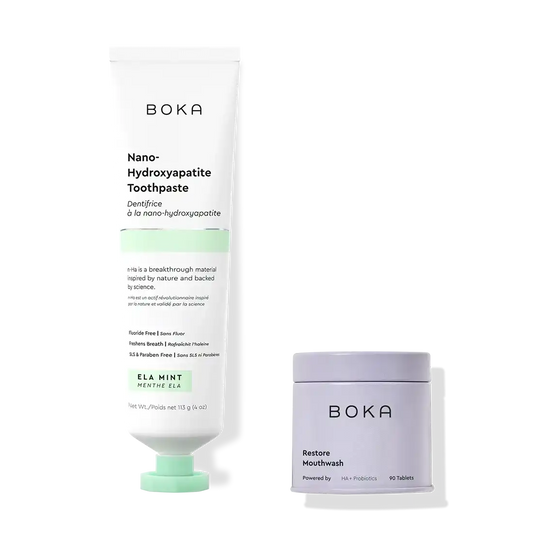Nano-hydroxyapatite Toothpaste & Mouthwash Tablet Duo