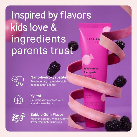 Bubble Gum Kids Nano-hydroxyapatite Toothpaste