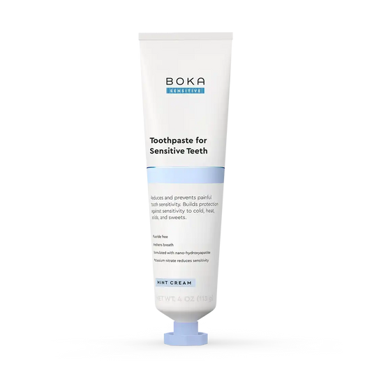 Mint Coconut Cream Nano-hydroxyapatite Toothpaste for Sensitive Teeth