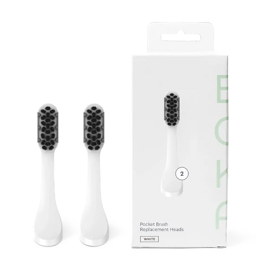 Boka Pocket Electric Toothbrush Replacement Heads 2-Pack