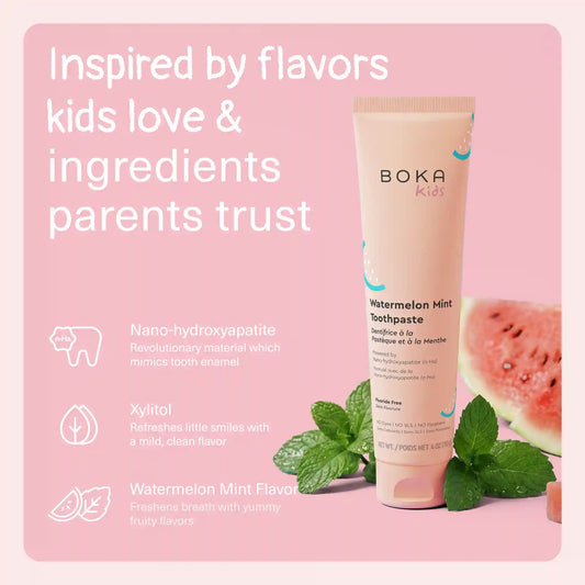 Watermelon Mint Kids Nano-hydroxyapatite Toothpaste