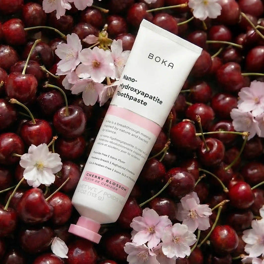 Cherry Blossom Mint-Free Nano-hydroxyapatite Toothpaste